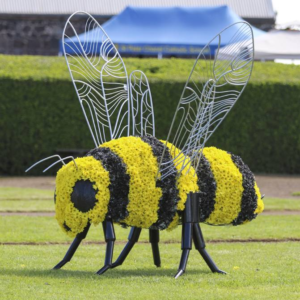 {urchase this custom topiary bee frame from Unique Topiary Tasmania
